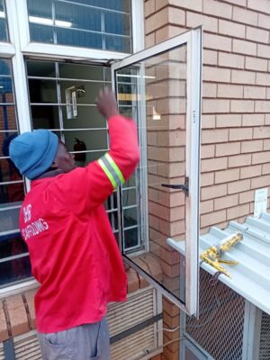 Window repairs in near Johannesburg by GET Glass